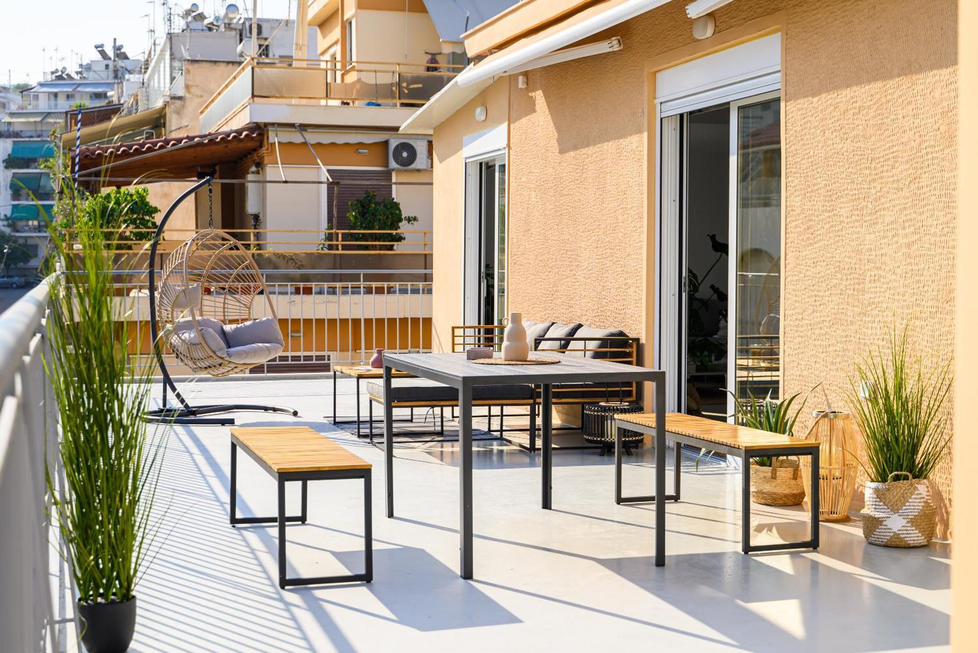 The H Experience - Urban 2Bd Rooftop Athens Center Esterno foto